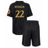 Real Madrid Antonio Rudiger #22 3rd Trikot 2023-24 Kurzarm (+ kurze hosen)